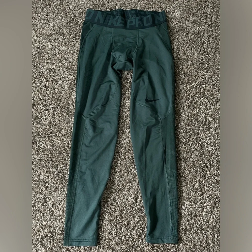 Nike hyperwarm men's compression pants size medium - Picture 2 of 4